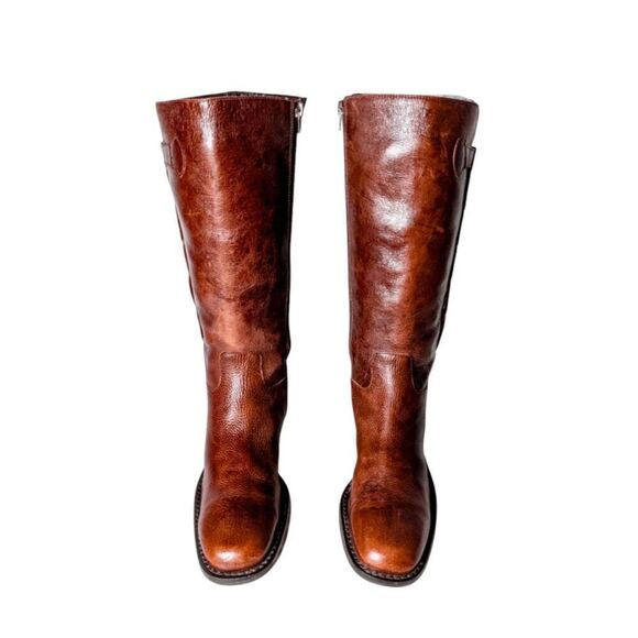 CIVICO10 Brazilian Made Distressed Leather Riding Boot Size 9M - Picture 4 of 9